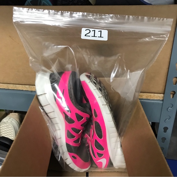 Nike Free Run+ 2 Pink/Gray Athletic Running Shoes 443816-206 Women's Size 7 - Picture 12 of 12
